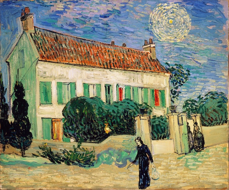 Vincent van Gogh, White House at Night, 1890  Hermitage Museum Collection